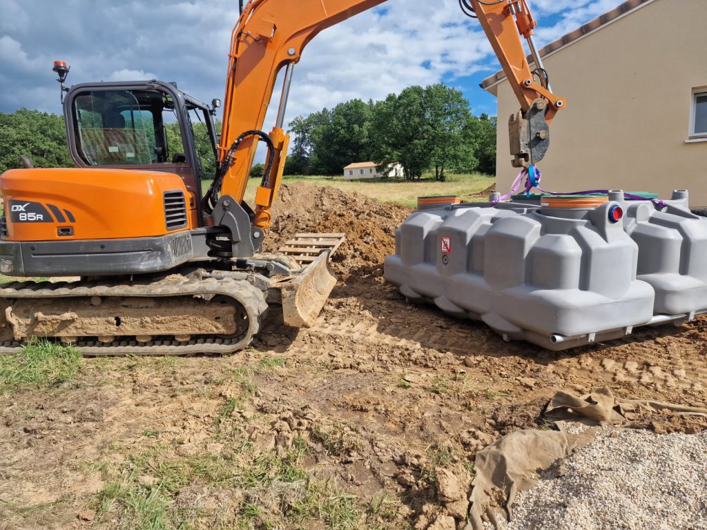 Pose de fosse micro-station à Bergerac et alentours - assainissement non collectif